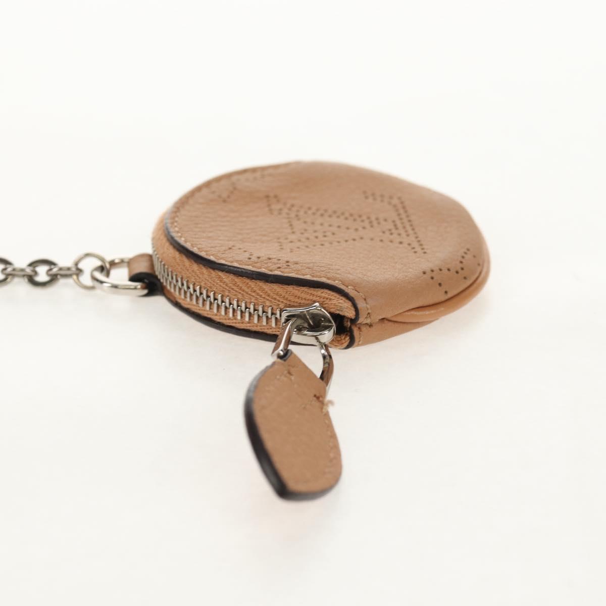 LOUIS VUITTON Mahina Porte Cles Flight Mode Pouch Charm M00542 LV Auth 154957M