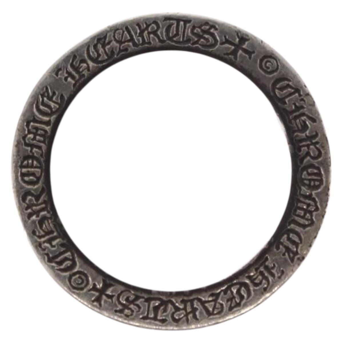 Chrome Hearts 0.1"" Spacer Ring FUCK YOU Spacer Ring Ag925 Silver Auth 154961M