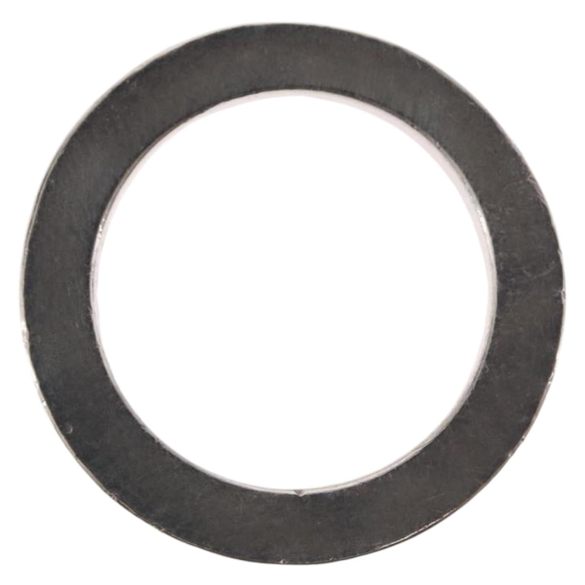 Chrome Hearts 0.1"" Spacer Ring NYC FUCK YOU Ring Ag925 Silver Auth 154962M