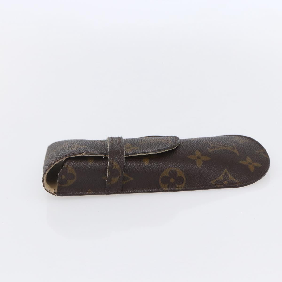 LOUIS VUITTON Monogram Etui Lunette Rabat Glasses Case M62970 LV Auth 154967