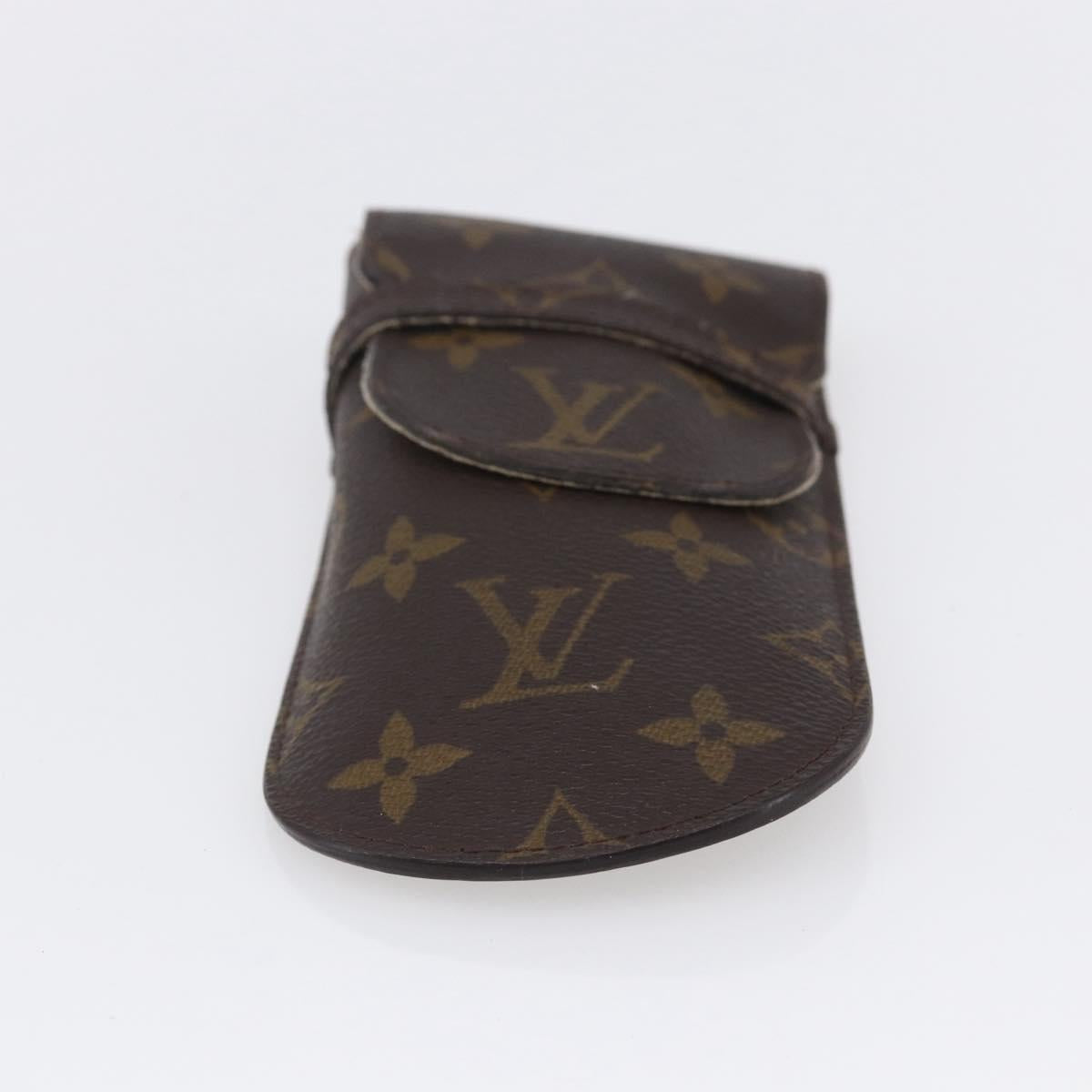LOUIS VUITTON Monogram Etui Lunette Rabat Glasses Case M62970 LV Auth 154967