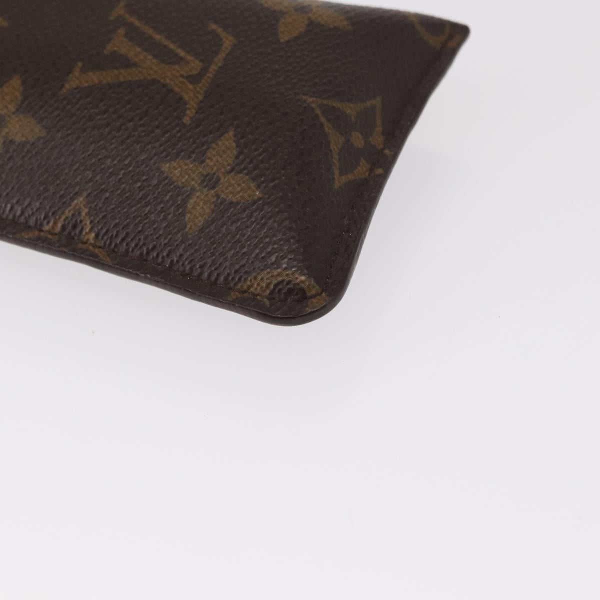 LOUIS VUITTON Monogram Etui Lunette PM Glasses Case M66545 LV Auth 154969