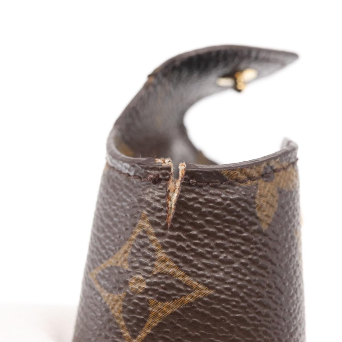 LOUIS VUITTON Monogram Etui Lunette PM Glasses Case M66545 LV Auth 154969