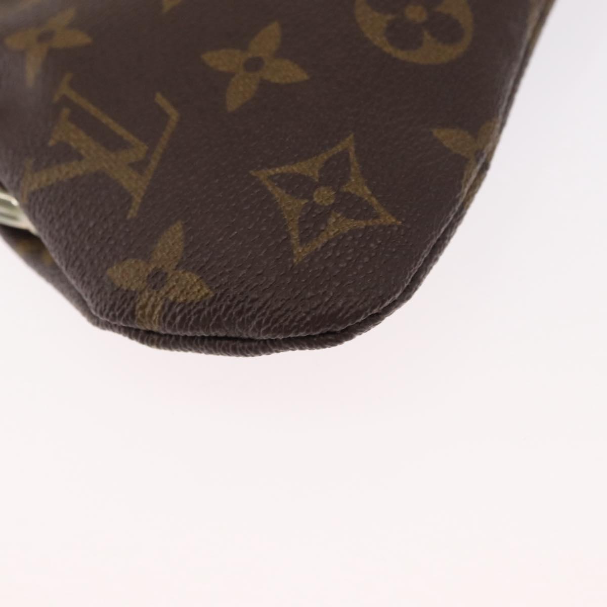 LOUIS VUITTON Monogram Bucket GM Accessory Pouch LV Auth 154970