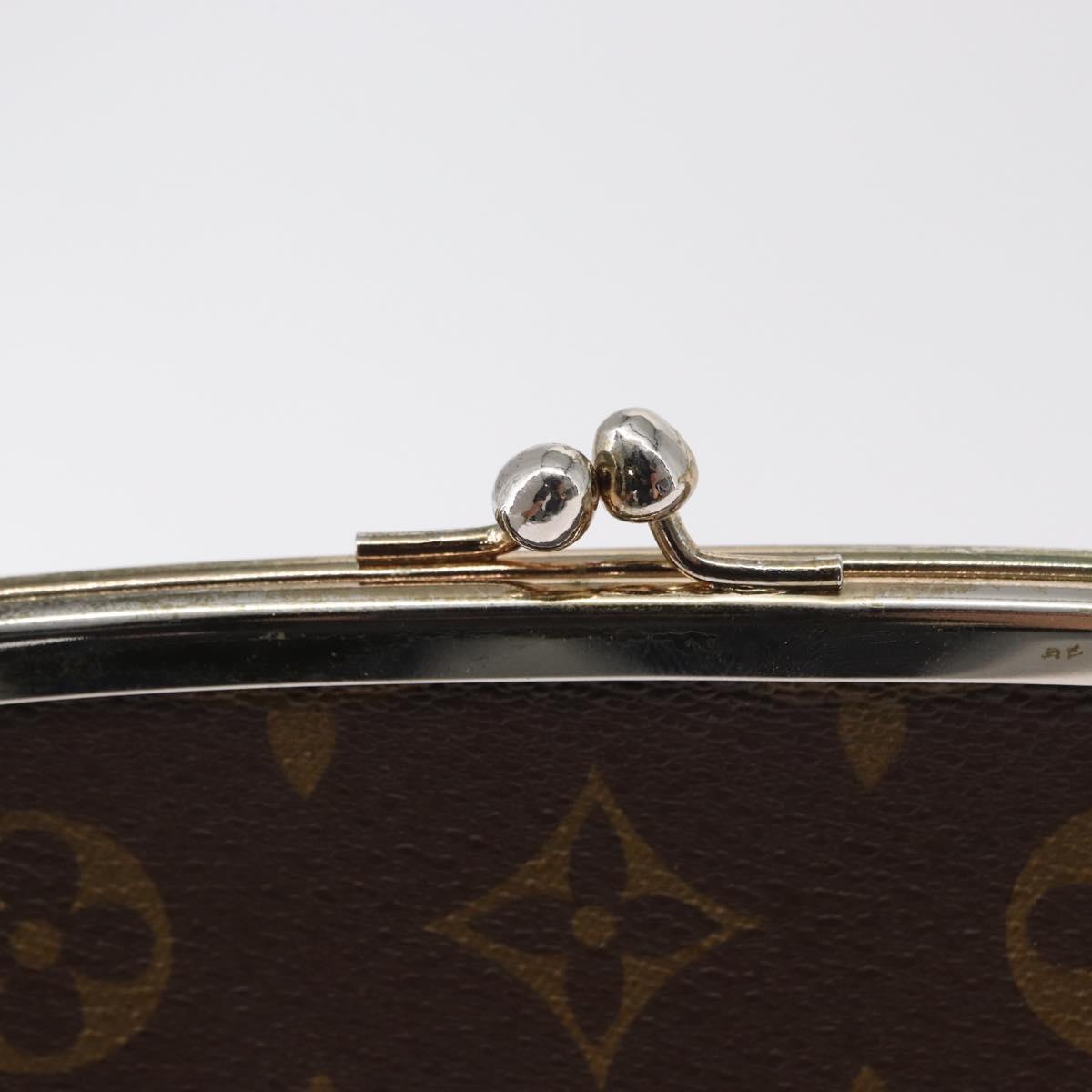 LOUIS VUITTON Monogram Bucket GM Accessory Pouch LV Auth 154970