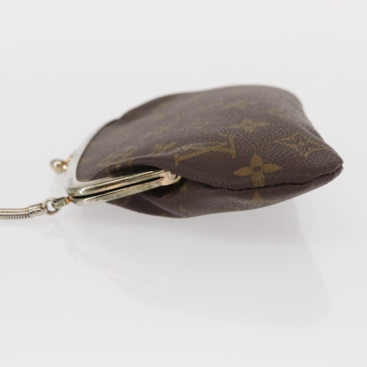 LOUIS VUITTON Monogram Bucket GM Accessory Pouch LV Auth 154970