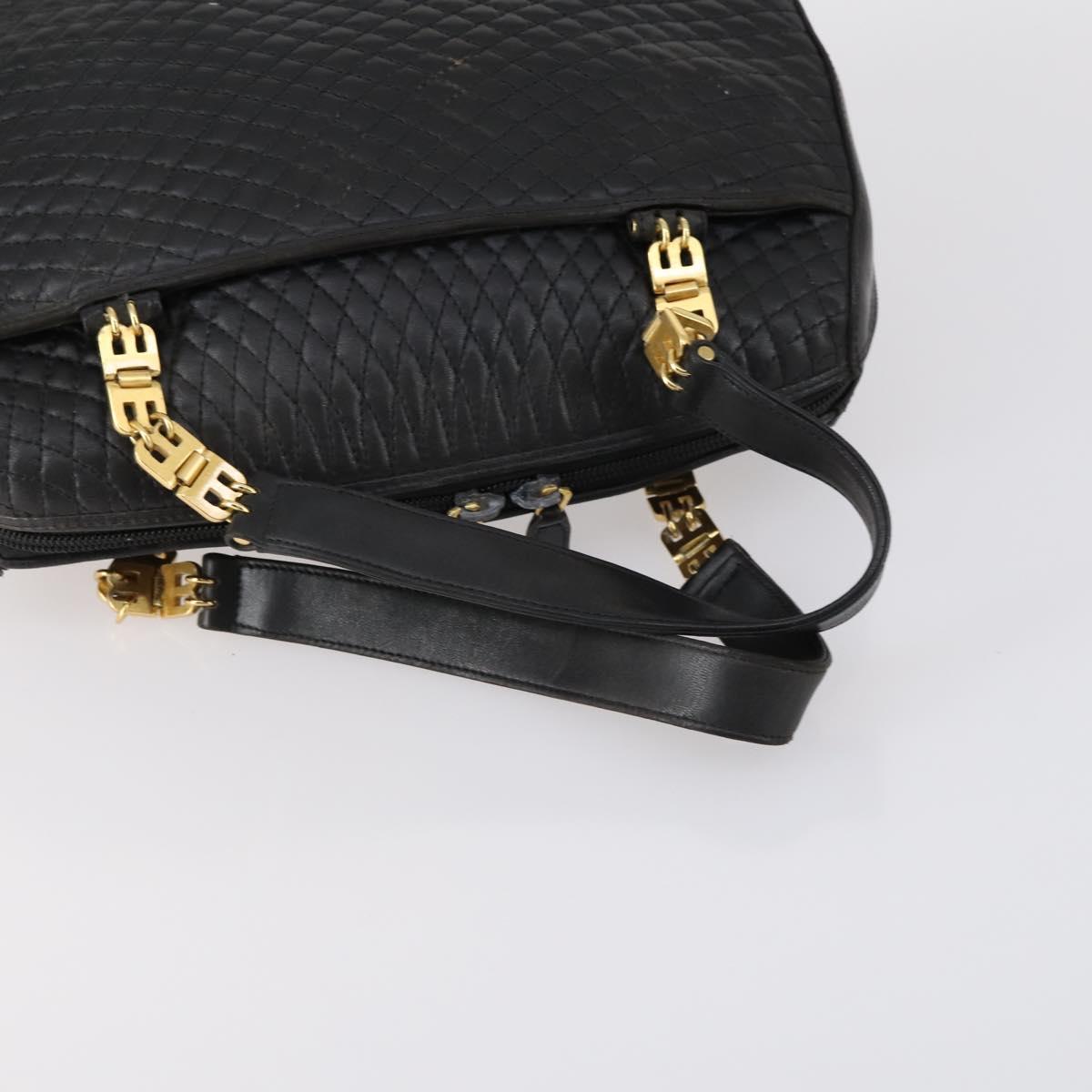 BALLY Salvatore Ferragamo Hermes Bag Leather Canvas 3 Set White Auth 154972