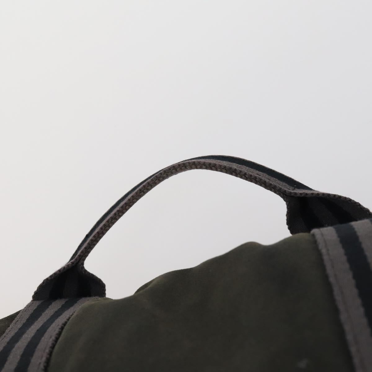 BALLY Salvatore Ferragamo Hermes Bag Leather Canvas 3 Set White Auth 154972