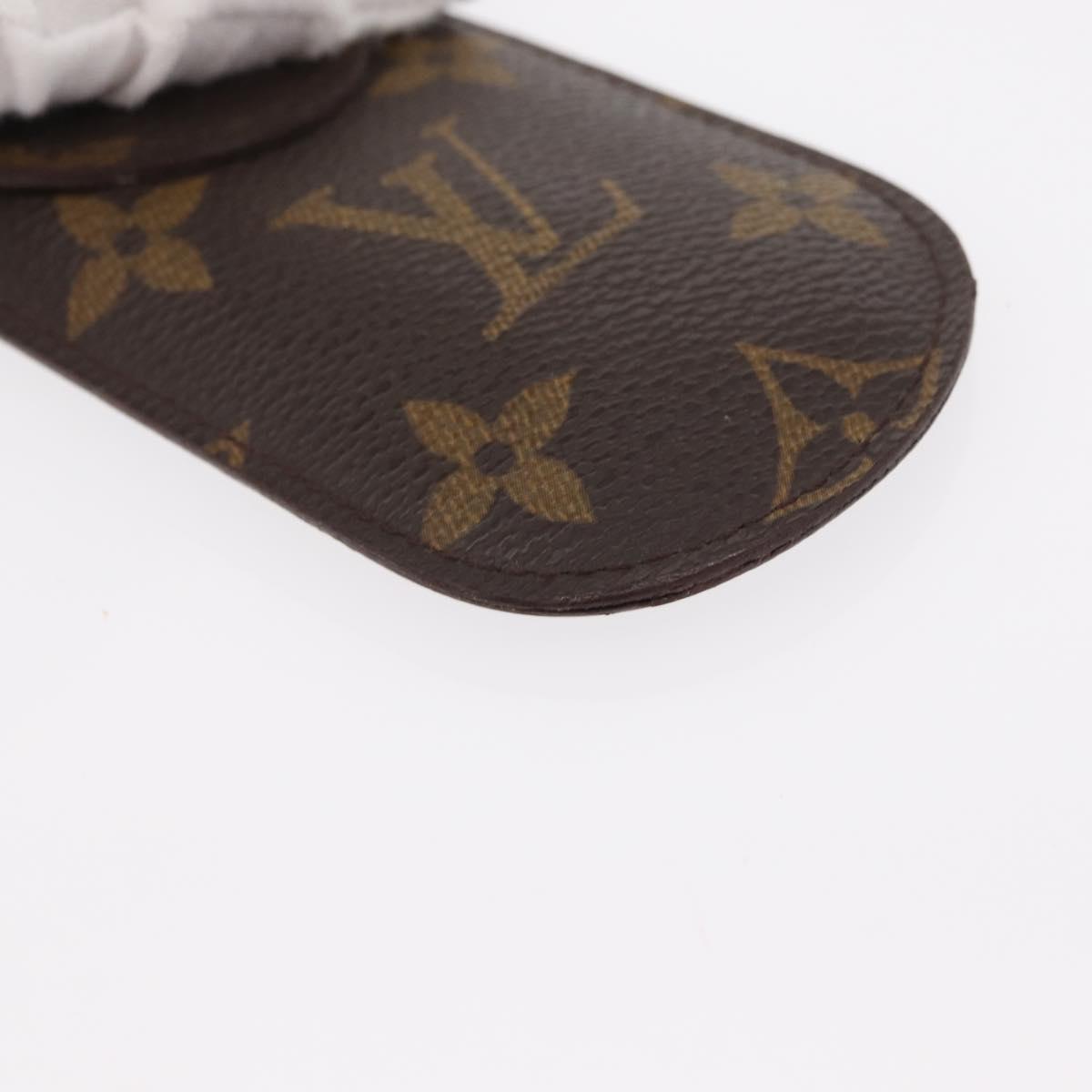 LOUIS VUITTON Monogram Etui Stilo Pen Case 2 Set M62990 LV Auth 154975