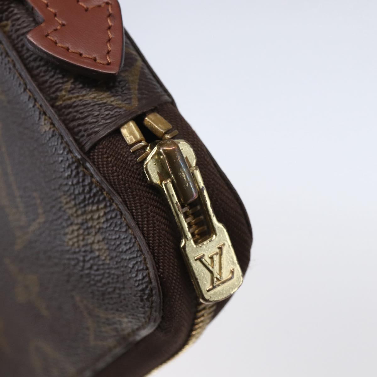 LOUIS VUITTON Monogram Poche Escapade Travel Case M60113 LV Auth 155001