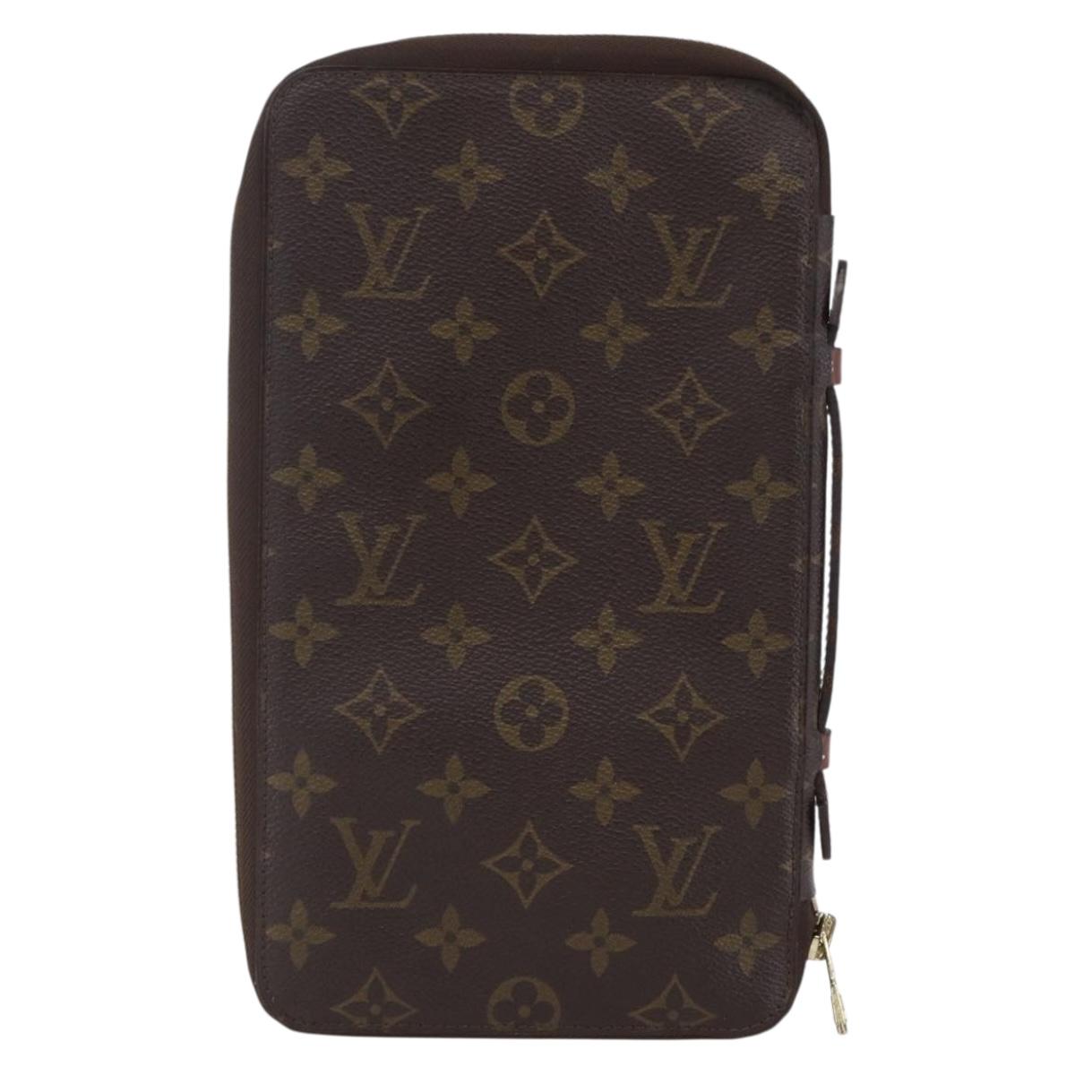 LOUIS VUITTON Monogram Poche Escapade Travel Case M60113 LV Auth 155001