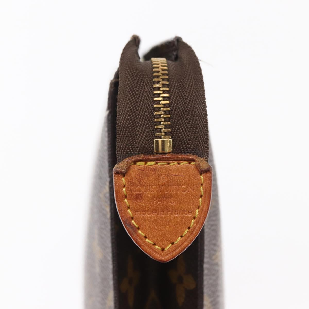 LOUIS VUITTON Monogram Poche Toilette 26 Pouch M47542 LV Auth 155004