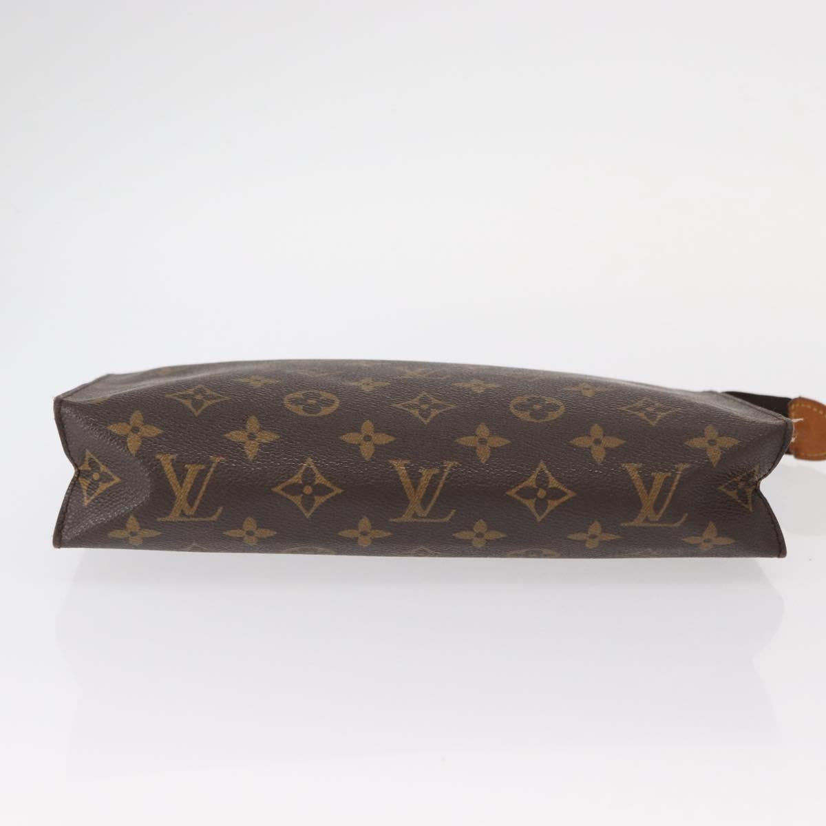 LOUIS VUITTON Monogram Poche Toilette 26 Pouch M47542 LV Auth 155004