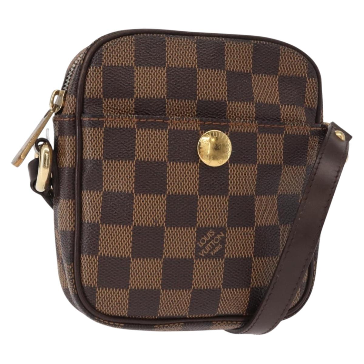 LOUIS VUITTON Damier Ebene lift Shoulder Bag N60009 LV Auth 155010