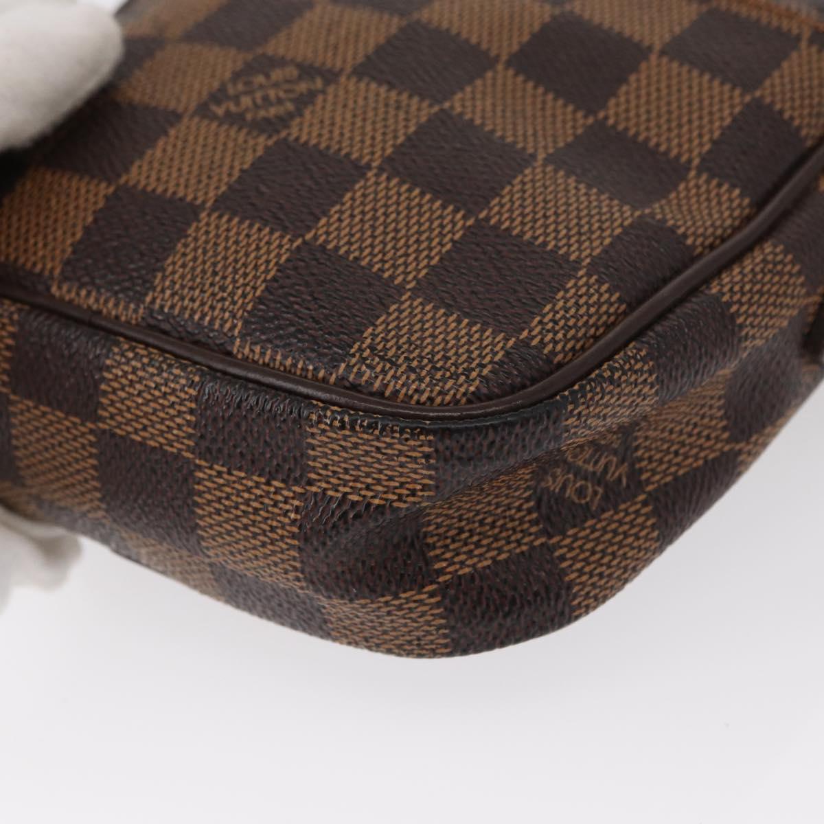 LOUIS VUITTON Damier Ebene lift Shoulder Bag N60009 LV Auth 155010