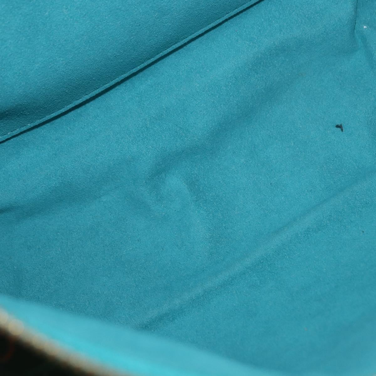 LOUIS VUITTON Monogram Bonbon Richard Prince Pochette Green M95748 Auth 155012