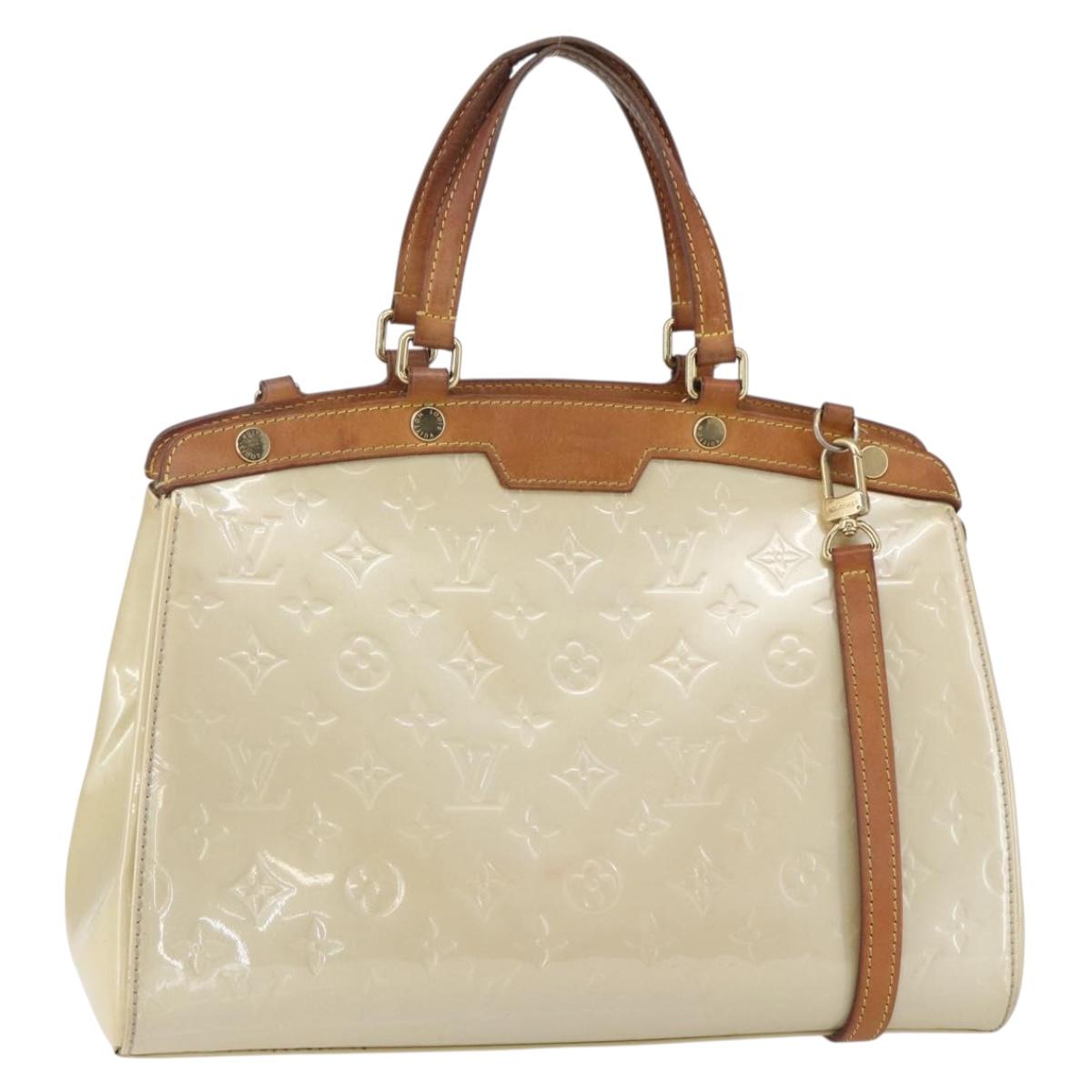 LOUIS VUITTON Monogram Vernis Blair MM Bag 2way Broncorail M91456 LV Auth 155014