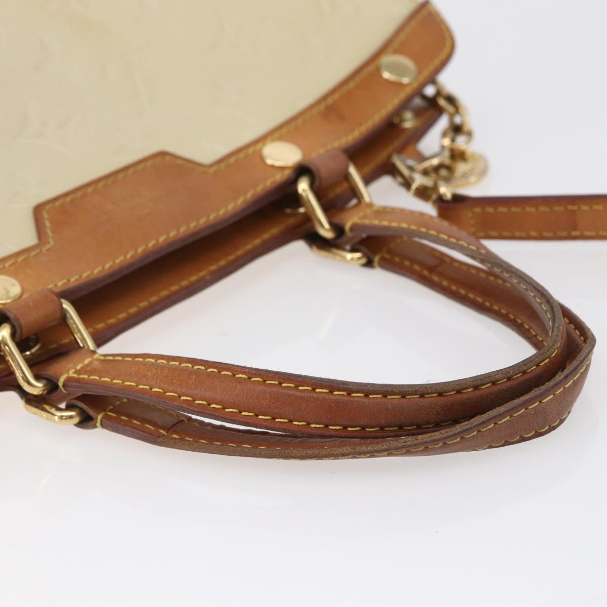 LOUIS VUITTON Monogram Vernis Blair MM Bag 2way Broncorail M91456 LV Auth 155014