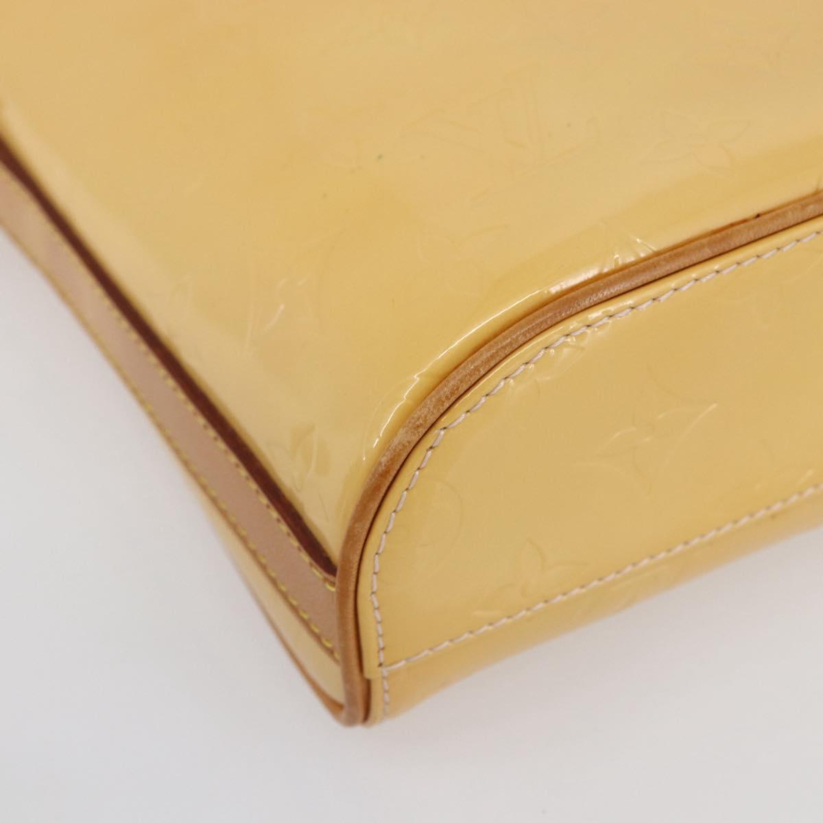 LOUIS VUITTON Vernis Sullivan Vertical Bag Marshmallow Pink M91298 Auth 155018