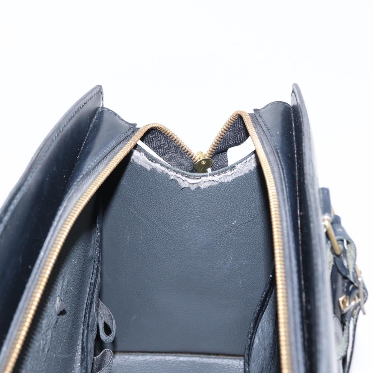 LOUIS VUITTON Epi Riviera Hand Bag Noir Black M48182 LV Auth 155023