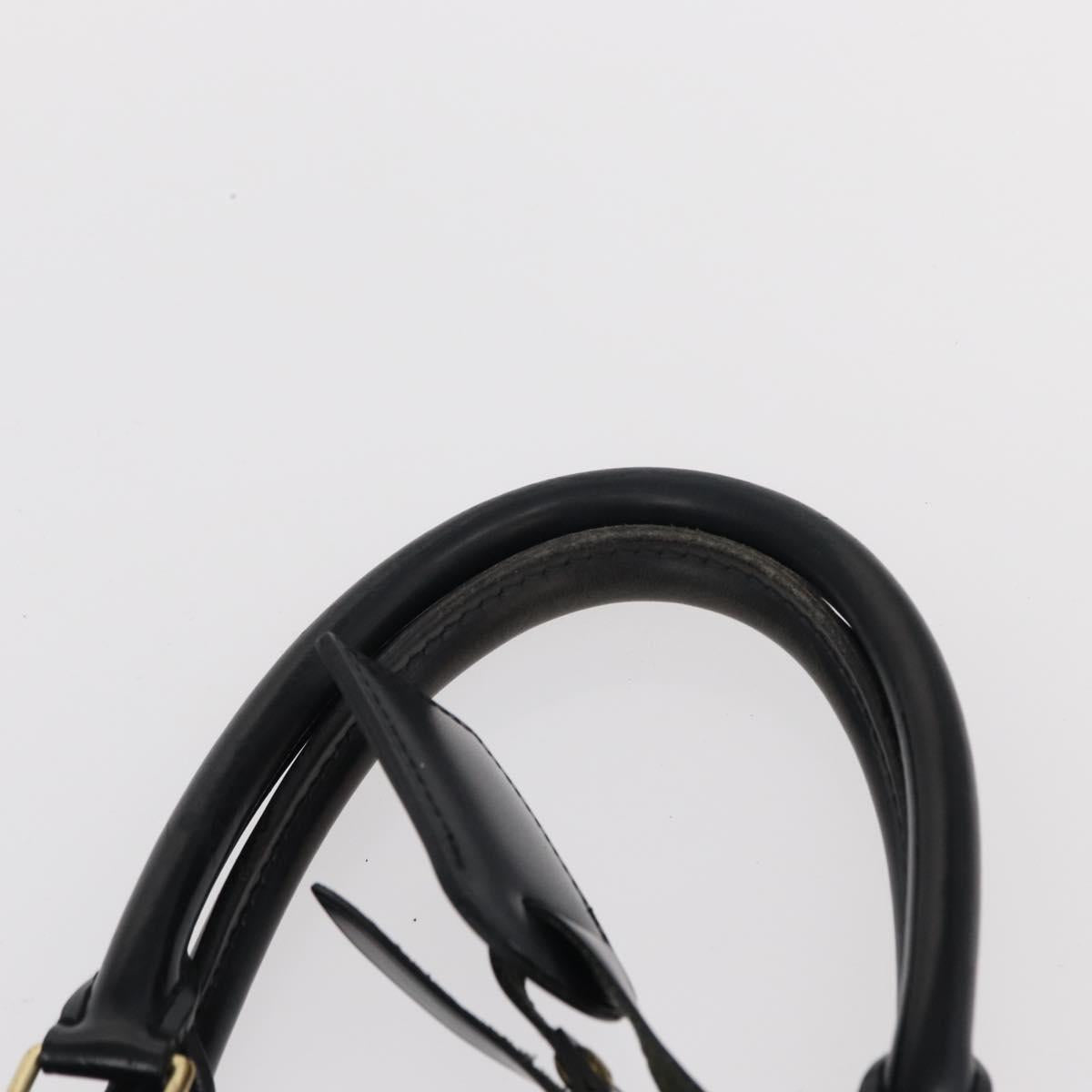 LOUIS VUITTON Epi Riviera Hand Bag Noir Black M48182 LV Auth 155023