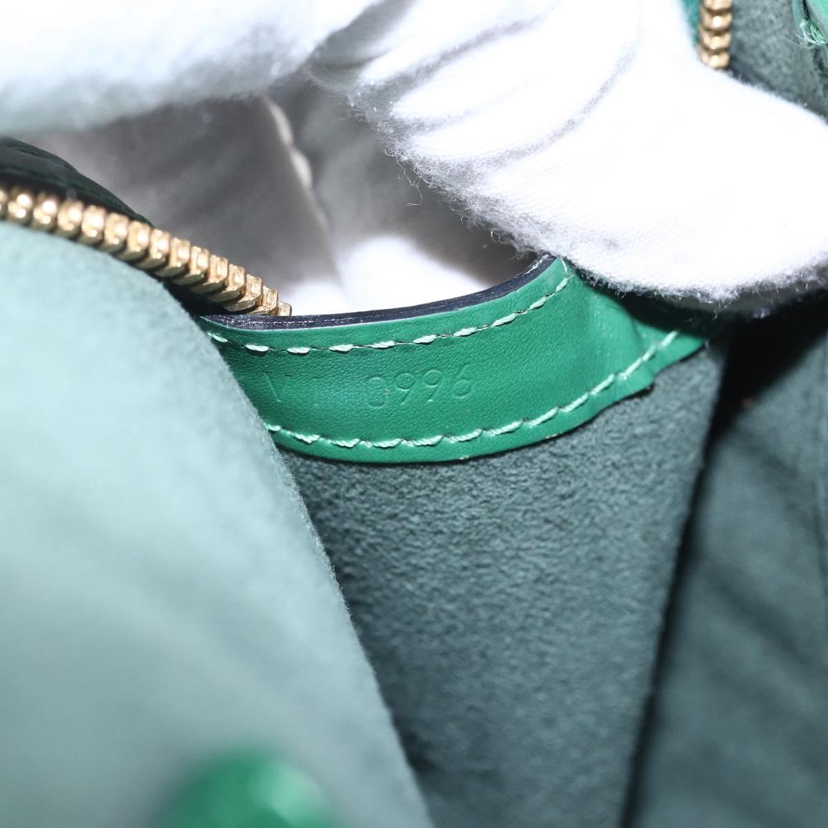 LOUIS VUITTON Epi Lussac Shoulder Bag Green M52284 LV Auth 155025