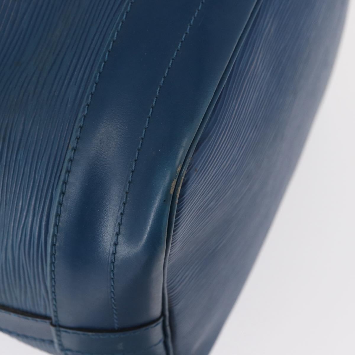LOUIS VUITTON Epi Noe Shoulder Bag Toledo Blue M44005 LV Auth 155026