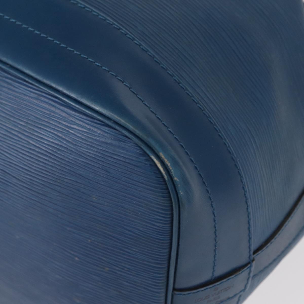 LOUIS VUITTON Epi Noe Shoulder Bag Toledo Blue M44005 LV Auth 155026
