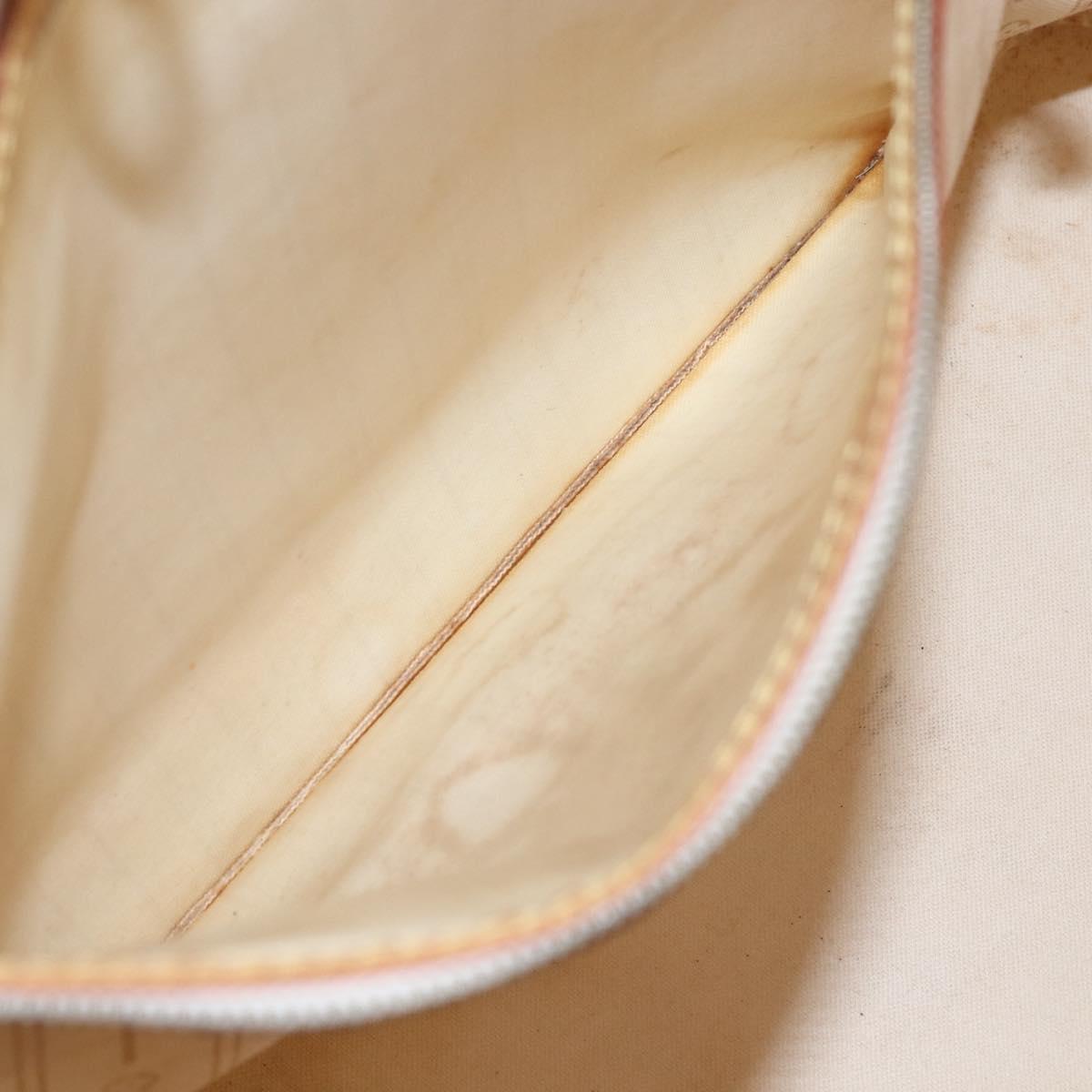 LOUIS VUITTON Damier Azur Neverfull GM Tote Bag N41360 LV Auth 155030