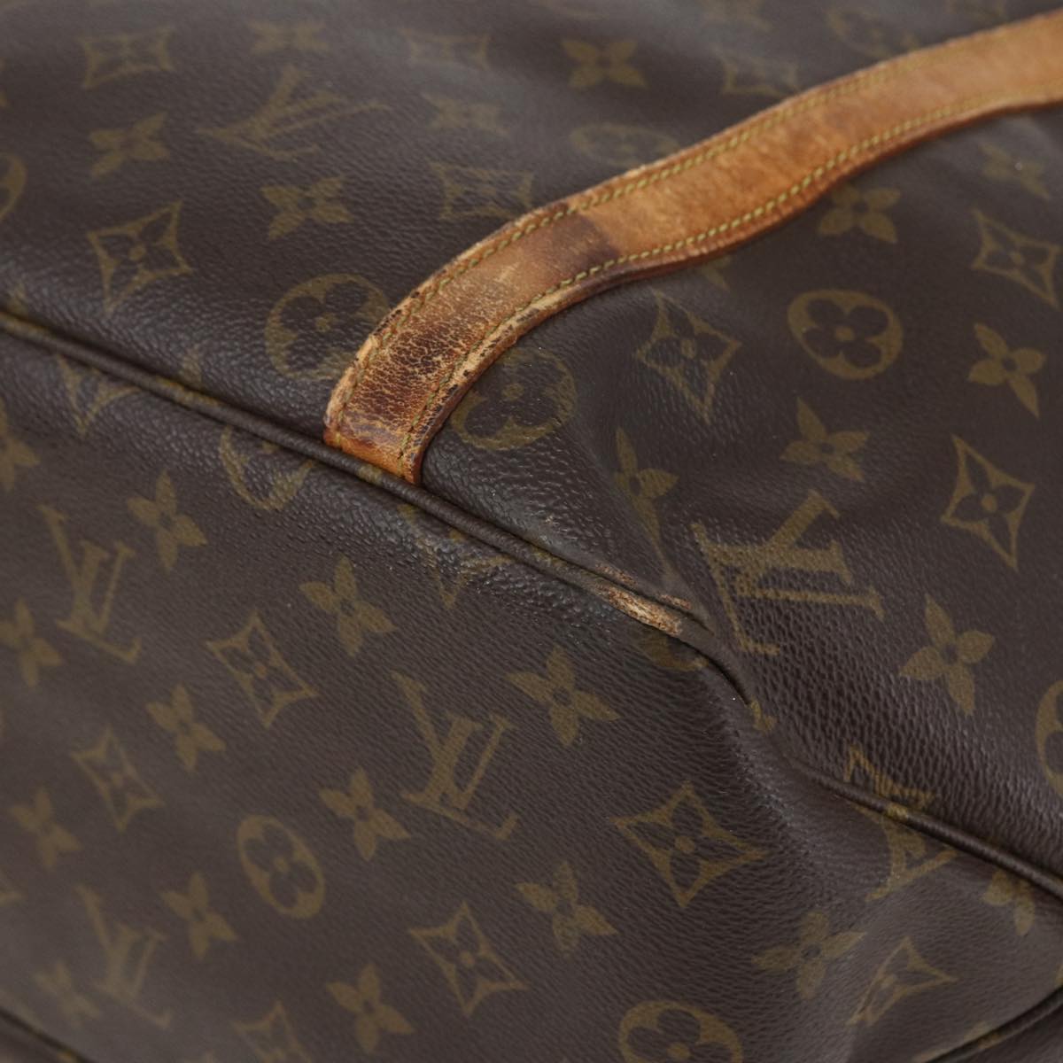 LOUIS VUITTON Monogram Sac Shopping GM Tote Bag M51110 LV Auth 155033