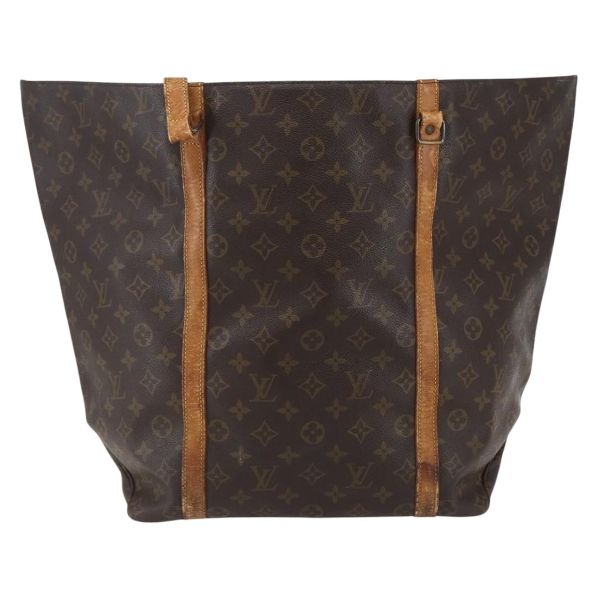 LOUIS VUITTON Monogram Sac Shopping GM Tote Bag M51110 LV Auth 155033
