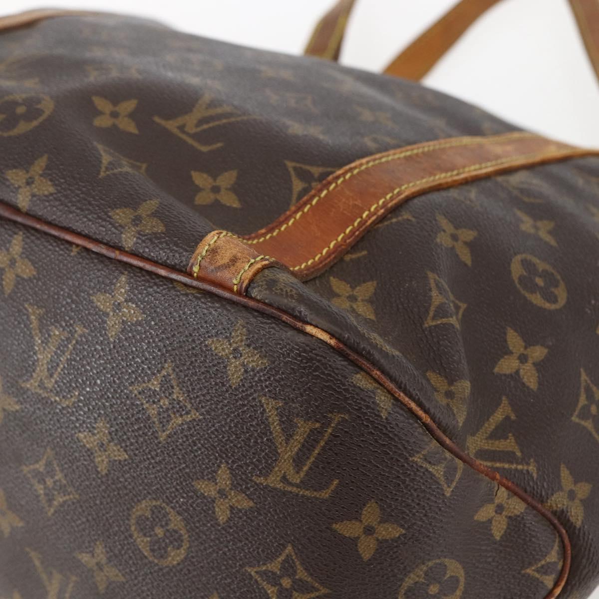 LOUIS VUITTON Monogram Sac Shopping Tote Bag M51108 LV Auth 155034