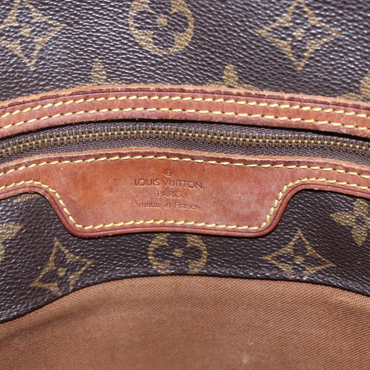 LOUIS VUITTON Monogram Sac Shopping Tote Bag M51108 LV Auth 155034