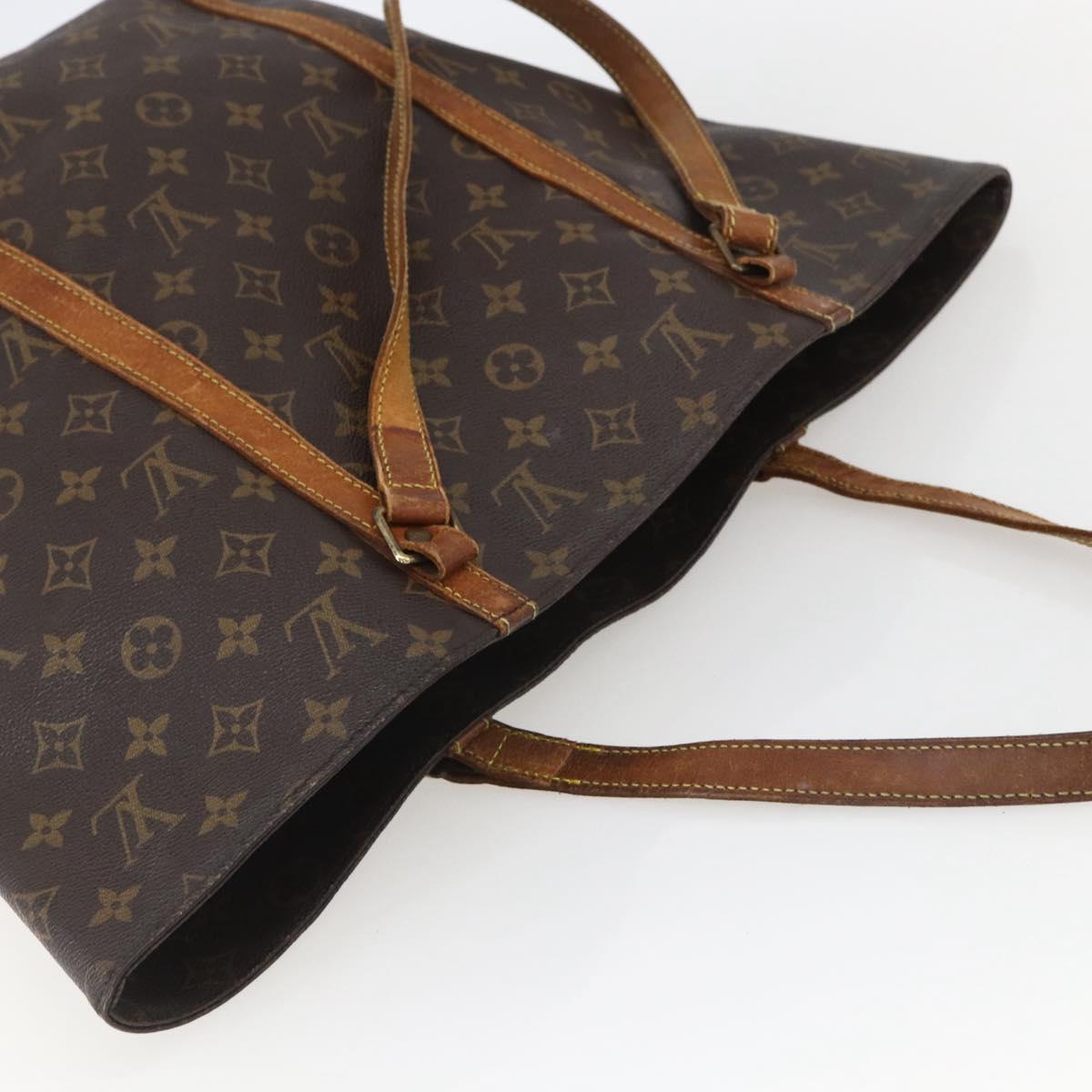 LOUIS VUITTON Monogram Sac Shopping Tote Bag M51108 LV Auth 155034