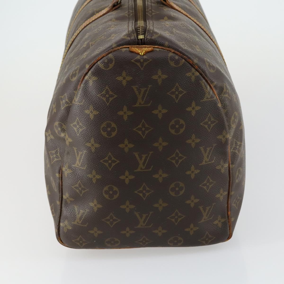 LOUIS VUITTON Monogram Keepall 50 Boston Bag M41426 LV Auth 155038