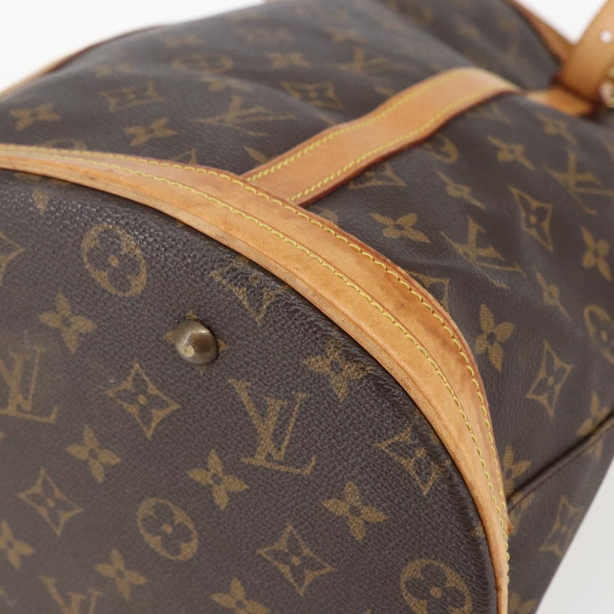 LOUIS VUITTON Monogram Bucket GM Shoulder Bag M42236 LV Auth 155041