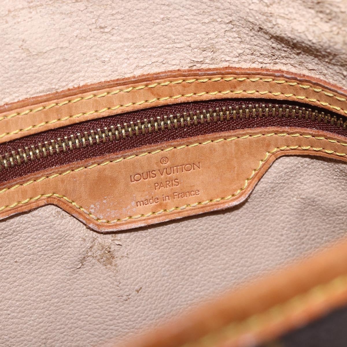 LOUIS VUITTON Monogram Bucket GM Shoulder Bag M42236 LV Auth 155041