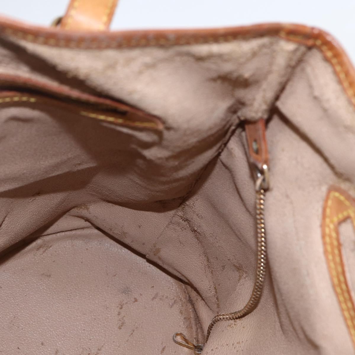 LOUIS VUITTON Monogram Bucket GM Shoulder Bag M42236 LV Auth 155041