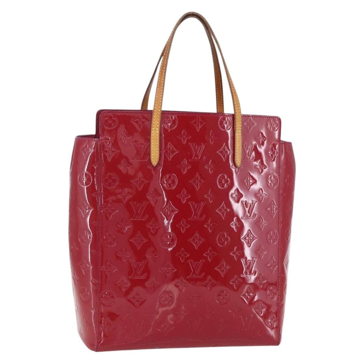 LOUIS VUITTON Monogram Vernis Catalina NS Bag Rose Andian M90013 LV Auth 155043