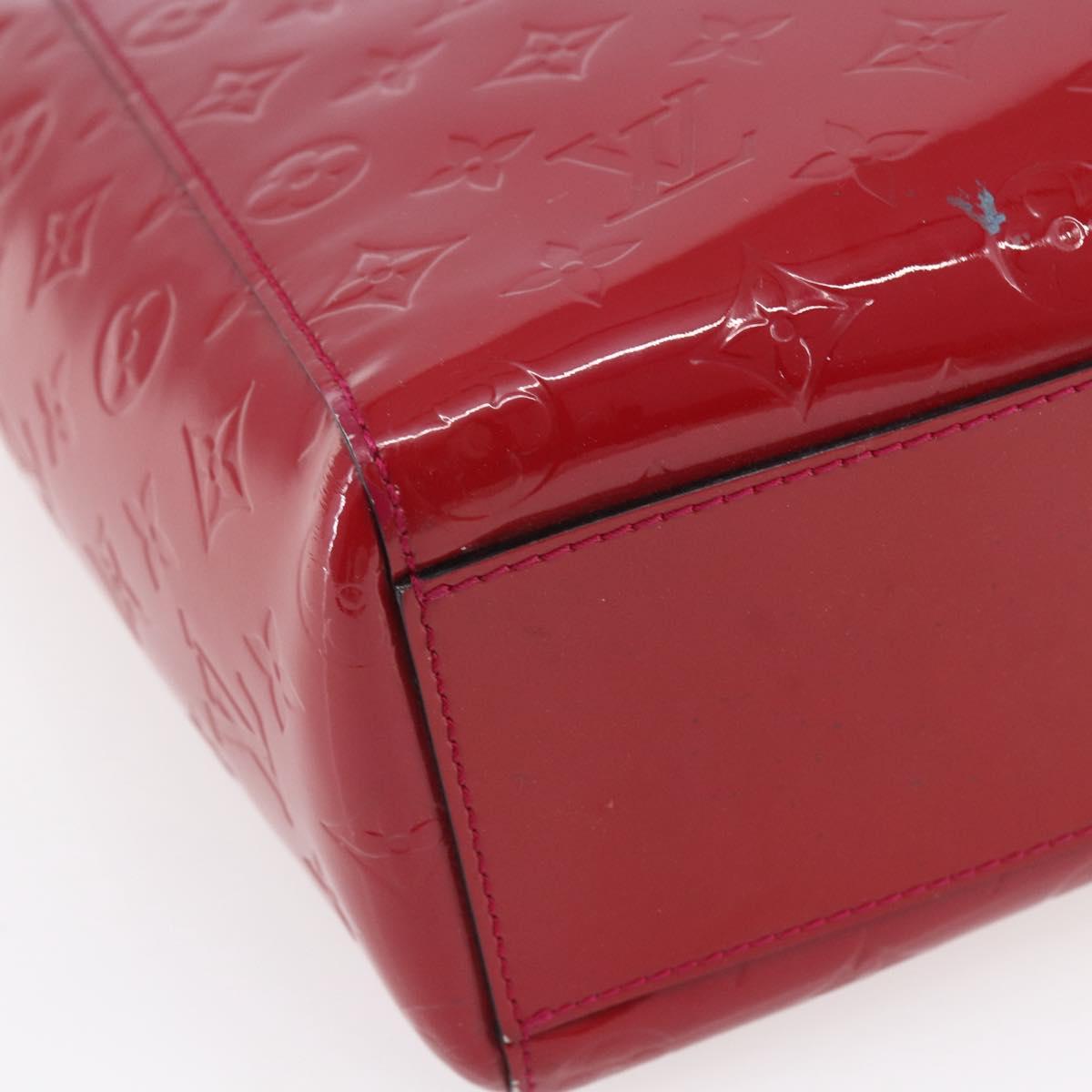 LOUIS VUITTON Monogram Vernis Catalina NS Bag Rose Andian M90013 LV Auth 155043