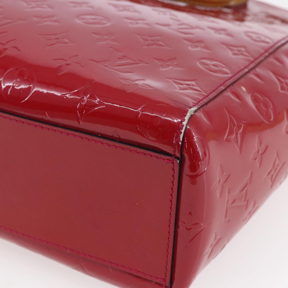 LOUIS VUITTON Monogram Vernis Catalina NS Bag Rose Andian M90013 LV Auth 155043