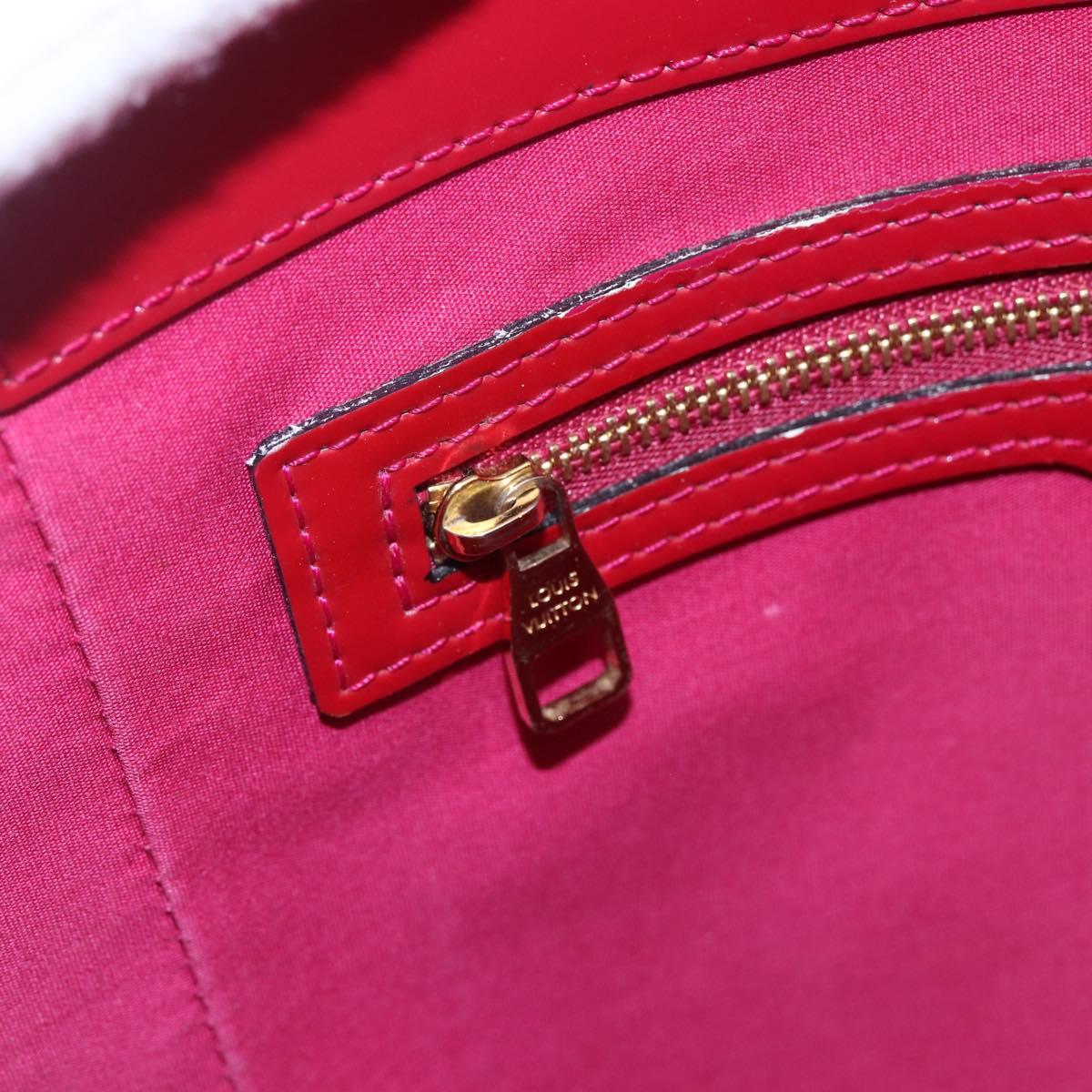 LOUIS VUITTON Monogram Vernis Catalina NS Bag Rose Andian M90013 LV Auth 155043