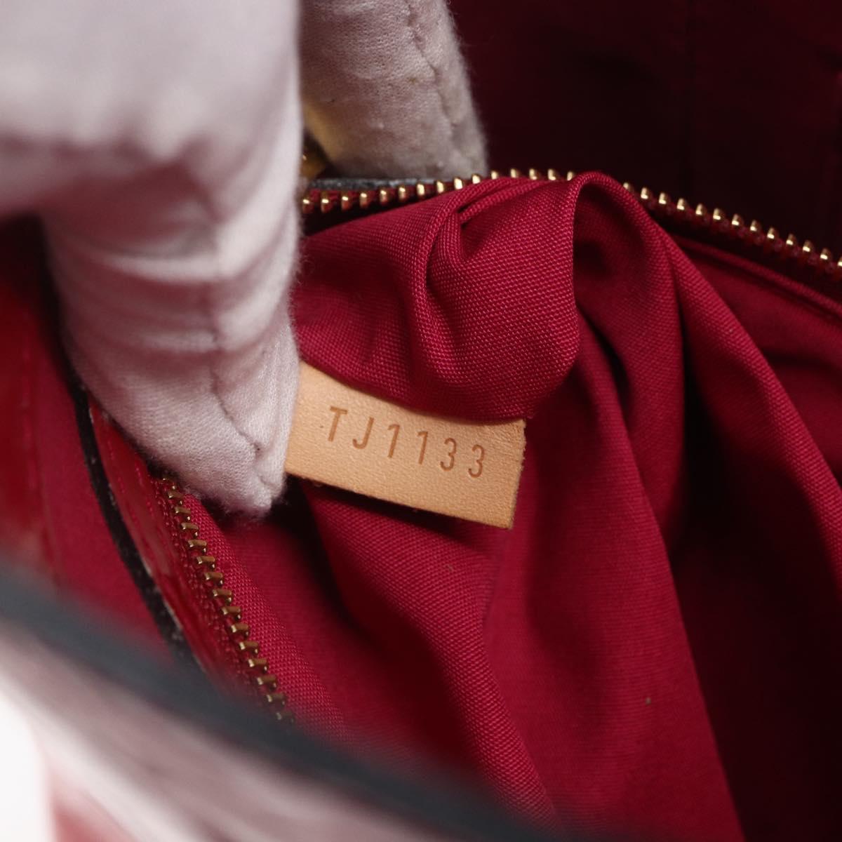 LOUIS VUITTON Monogram Vernis Catalina NS Bag Rose Andian M90013 LV Auth 155043