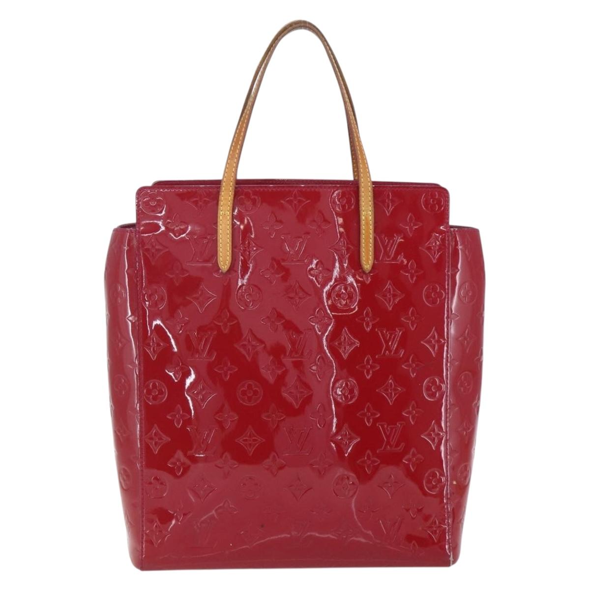 LOUIS VUITTON Monogram Vernis Catalina NS Bag Rose Andian M90013 LV Auth 155043
