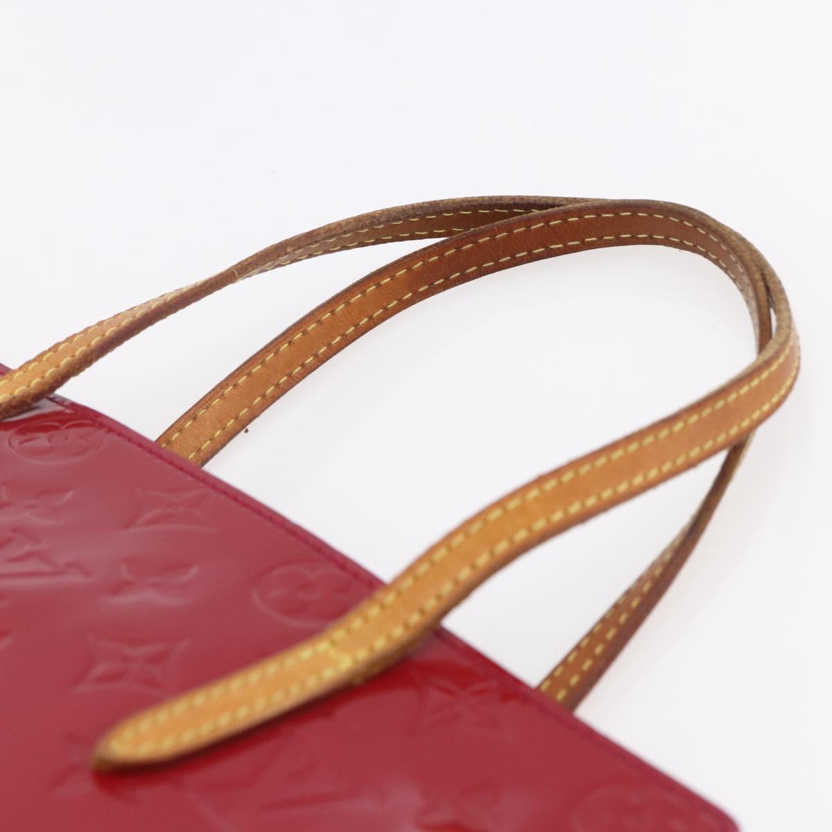 LOUIS VUITTON Monogram Vernis Catalina NS Bag Rose Andian M90013 LV Auth 155043