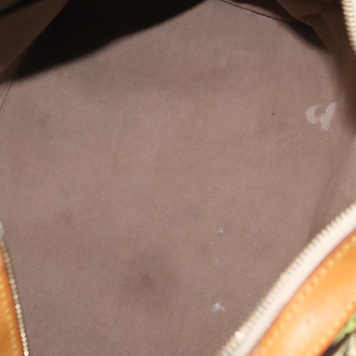 LOUIS VUITTON Monogram Multicolor Claudia Hand Bag Black M40194 LV Auth 155044