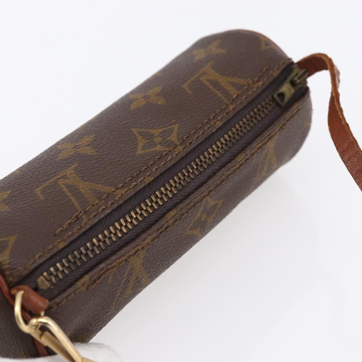 LOUIS VUITTON Monogram Papillon Pouch Vintage LV Auth 155046