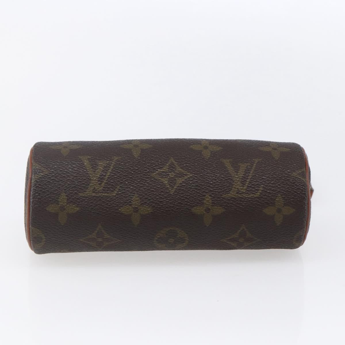 LOUIS VUITTON Monogram Papillon Pouch LV Auth 155047