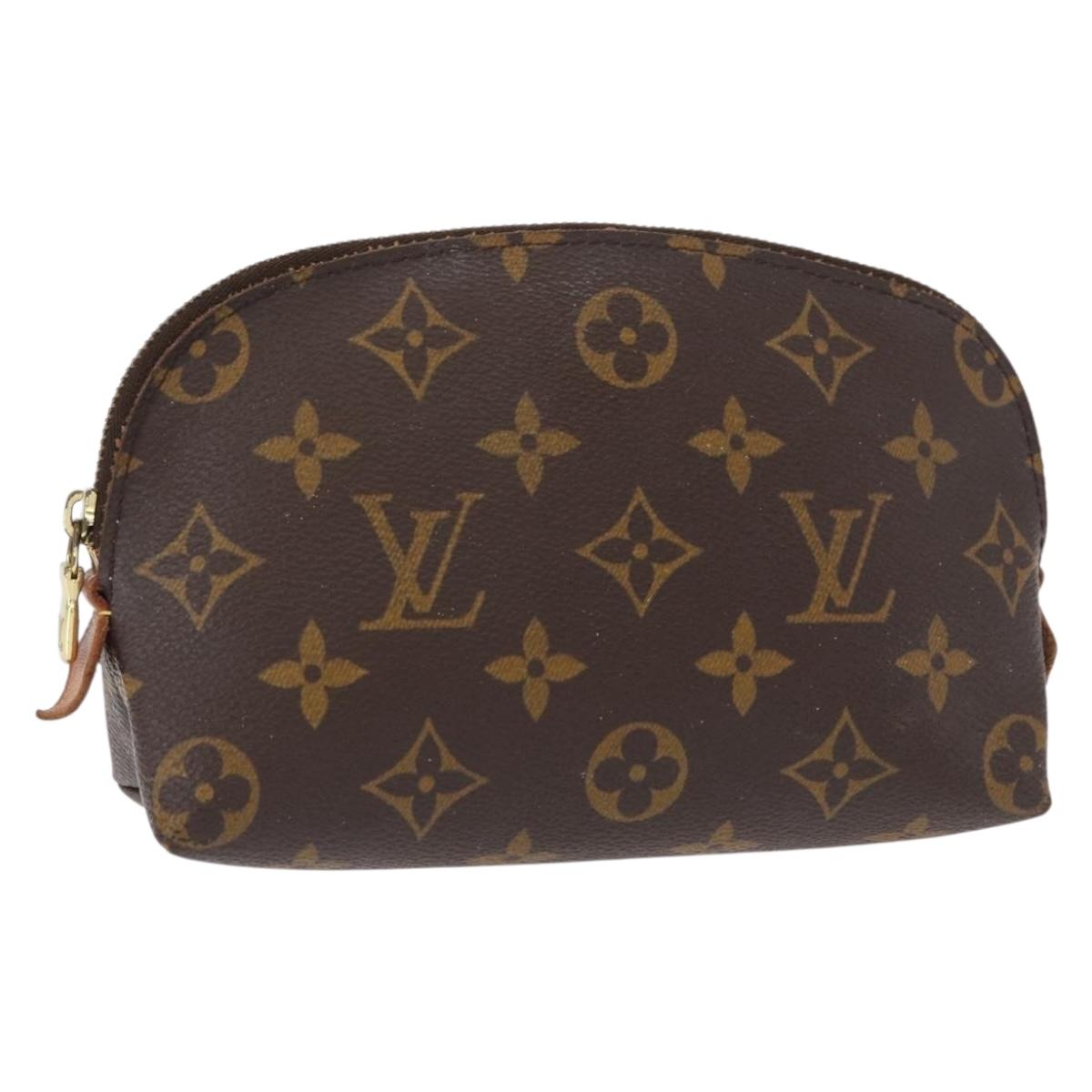 LOUIS VUITTON Monogram Pochette Cosmetic PM Pouch M43998 LV Auth 155048