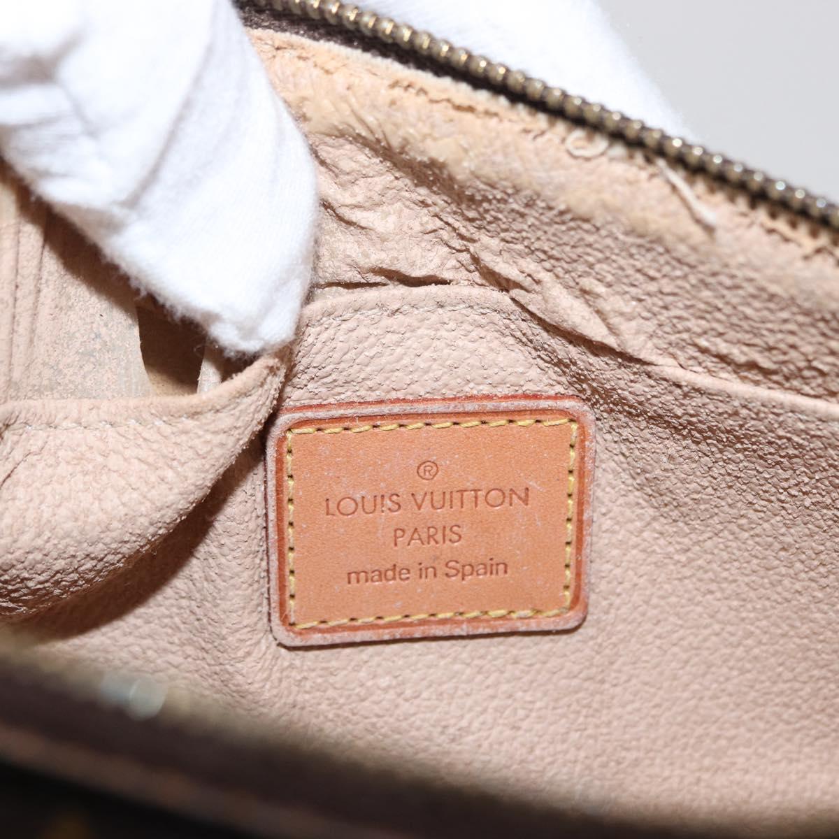 LOUIS VUITTON Monogram Pochette Cosmetic PM Pouch M43998 LV Auth 155048